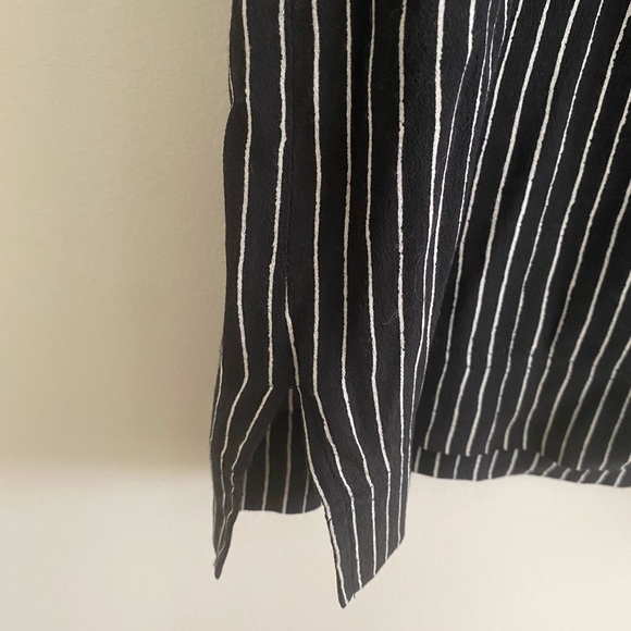 Madewell Novel Dress in Chalkboard Stripe - Picture 8 of 9